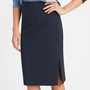 Banana Republic Blue Pencil Skirt